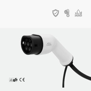 5 metri 22kW Cavo di ricarica per auto elettrica 380V Tipo 2 a Tipo 2 Cavo EV IEC62196-2 7