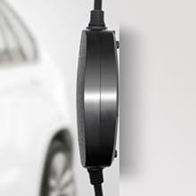 Caricabatterie per veicoli elettrici portatili 10A IEC 62196-2 Tipo 2 3.6KW UK Plug con cavo di ricarica da 5m 3