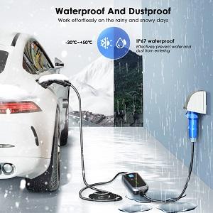 7KW 1 fase EV caricabatterie tipo 2 / tipo 1 / GBT 16A / 32A mobile EVSE stazione di ricarica 6