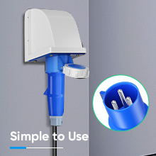 7KW 1 fase EV caricabatterie tipo 2 / tipo 1 / GBT 16A / 32A mobile EVSE stazione di ricarica 11