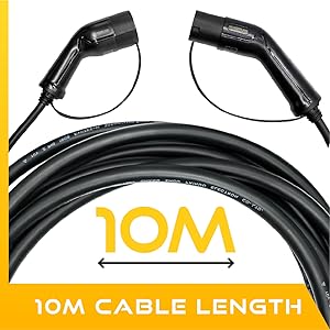 1 / 3 Fase 5m Cable di ricarica EV 16A 3.5kW 11KW Cable di ricarica da tipo 2 a tipo 2 1