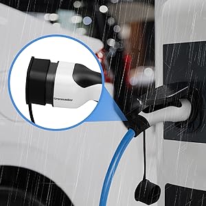 Cavo di carica EV maschio-femmina tipo 2 avvolto SAE J1772 tipo 1 1 / 3 fase 3.6KW - 22KW 5