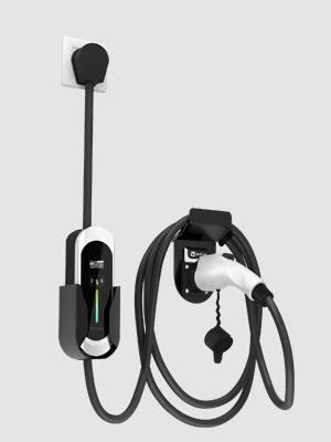 3.5kw 7kw Portable GB/T EV Charger con CEE / Schuko / PSB-16 Plug 8A - 32A regolabile 2