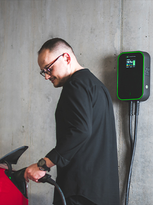 16A / 32A Wallbox Home EV Stazione di ricarica 22KW 11KW 7KW 1 / 3 fase IEC 62196-2 Plug 1