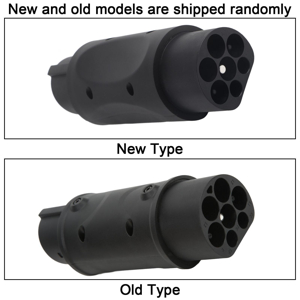 Adattatore EVSE da tipo 2 a tipo 1 IEC 62196 a SAE J1772 Adattatore per caricabatterie per auto elettriche 4