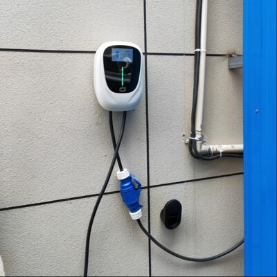 Stazione di ricarica per veicoli elettrici 22kW 6M 32A Tre fasi / Tipo 2 IEC 62196-2/EV Wallbox Rapid Charger APP Control