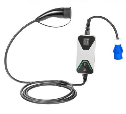 Caricabatterie per veicoli elettrici portatili Tipo2 32A 7KW Stazione di ricarica AC rapida IEC 62196 WiFi LCD Tuya APP per Tesla BYD VW Auto elettriche