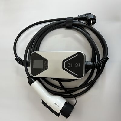Livello 2 caricabatterie portatili per veicoli elettrici Tipo 1 GBT 3.6KW 7.2KW IP65 Casella di ricarica a bordo impermeabile per uso domestico in caso di emergenza