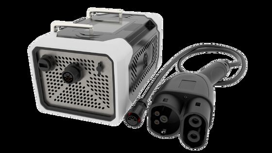 3.5kW 5kW NACS Tesla V2L V2H Scaricatore Portatile Cassa di alimentazione da veicolo a carico Adaptore di uscita di corrente elettrica EV da CC a CA