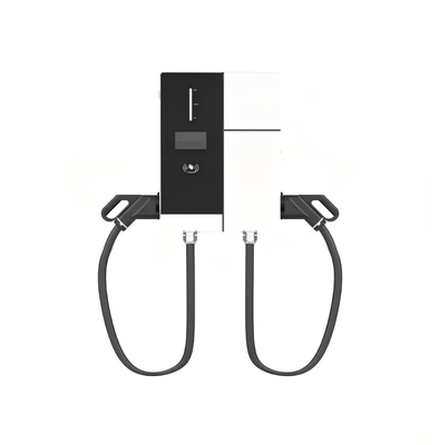 6pence New DC Double Gun 40kW 4G Ethernet OCPP1.6J RFID Wallbox Fast Charging EV Charger CCS2+CCS2 Piattaforma di ricarica IP54